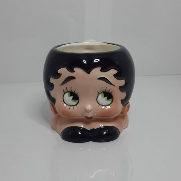 Betty Boop Mug Vintage 1981 Hand Painted Made in Japan Collectible - Picture 1 of 5